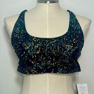 PRANA | Margot Strappy Bikini Top Stargazer Black Size XL